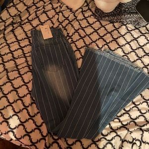 Striped bell bottoms